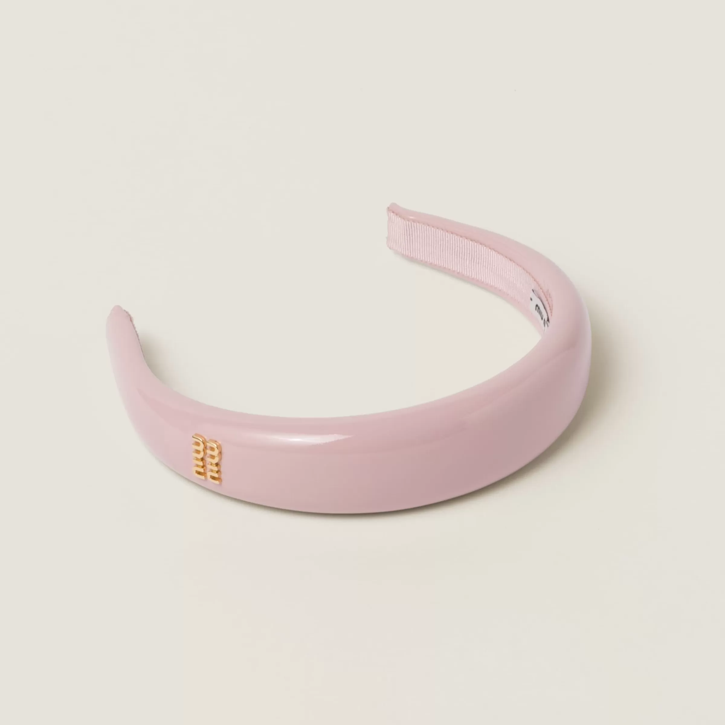 Miu Miu Patent Leather Headband |