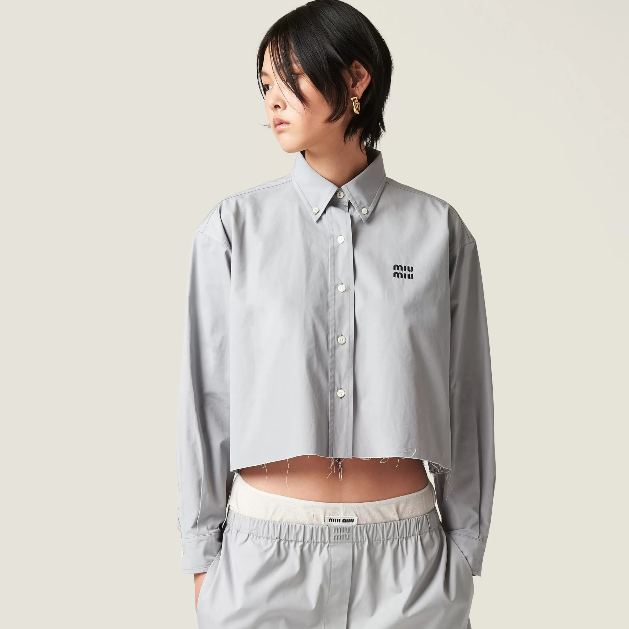 Miu Miu Poplin Shirt |