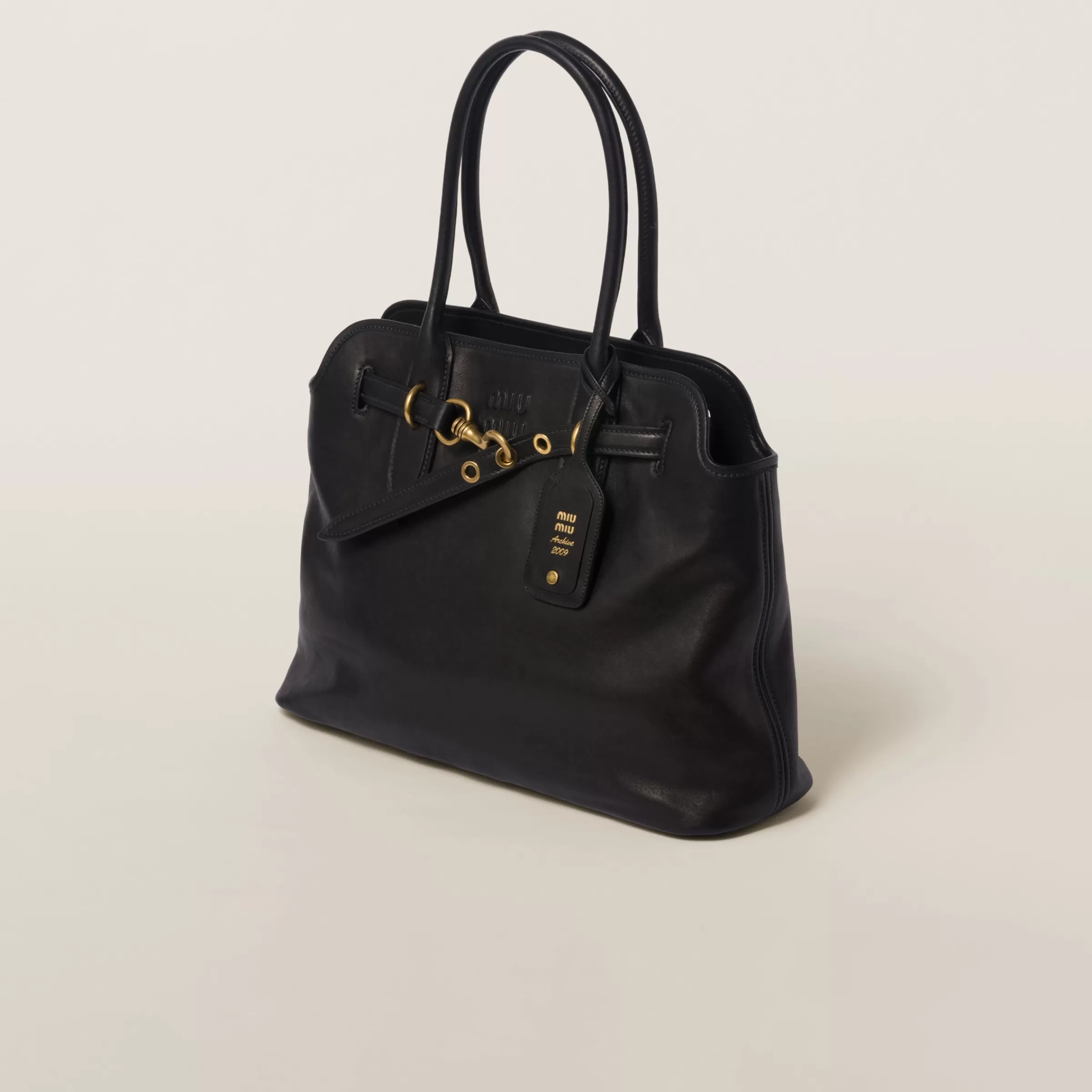 Miu Miu Aventure Nappa Leather Bag |