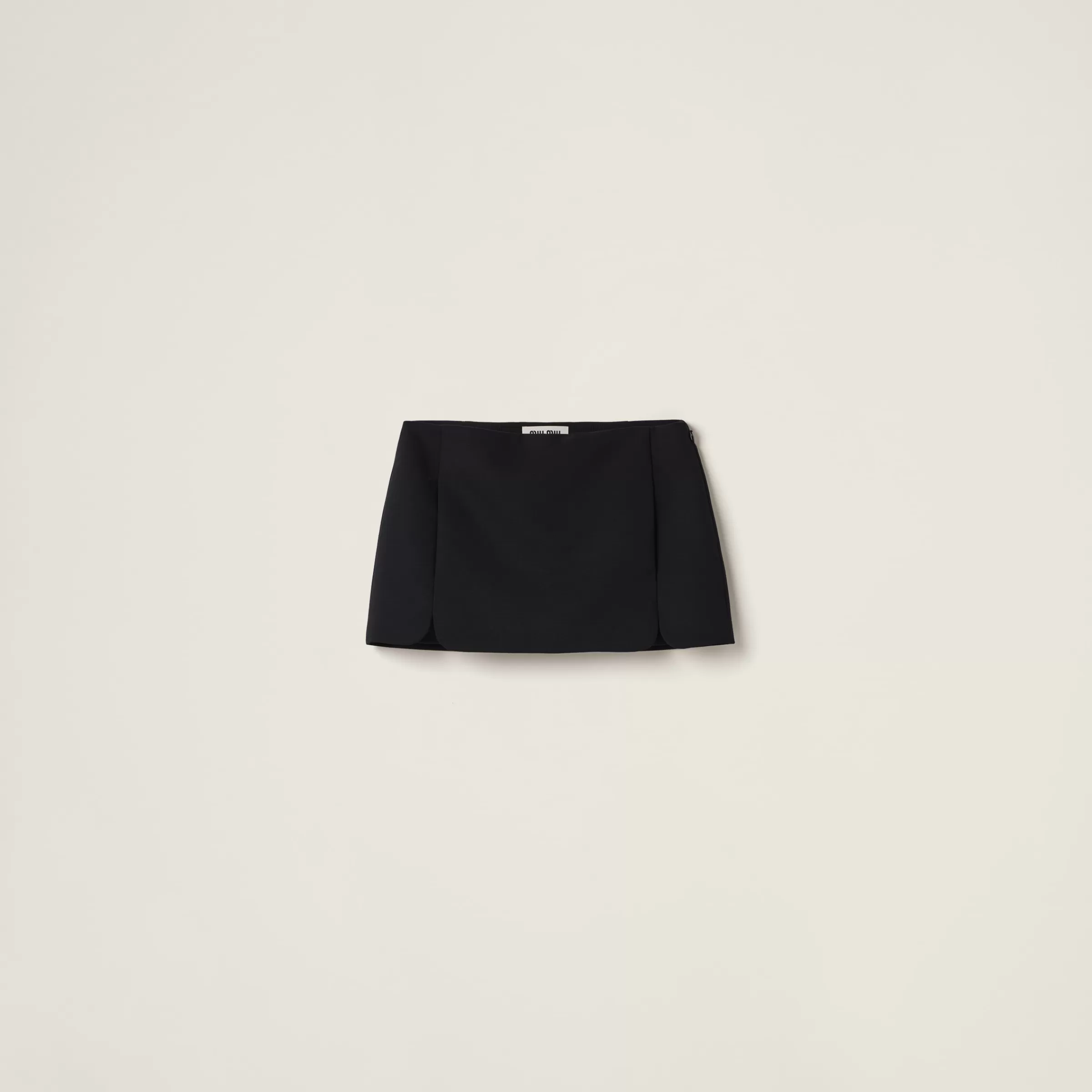 Miu Miu Grain De Poudre Miniskirt |