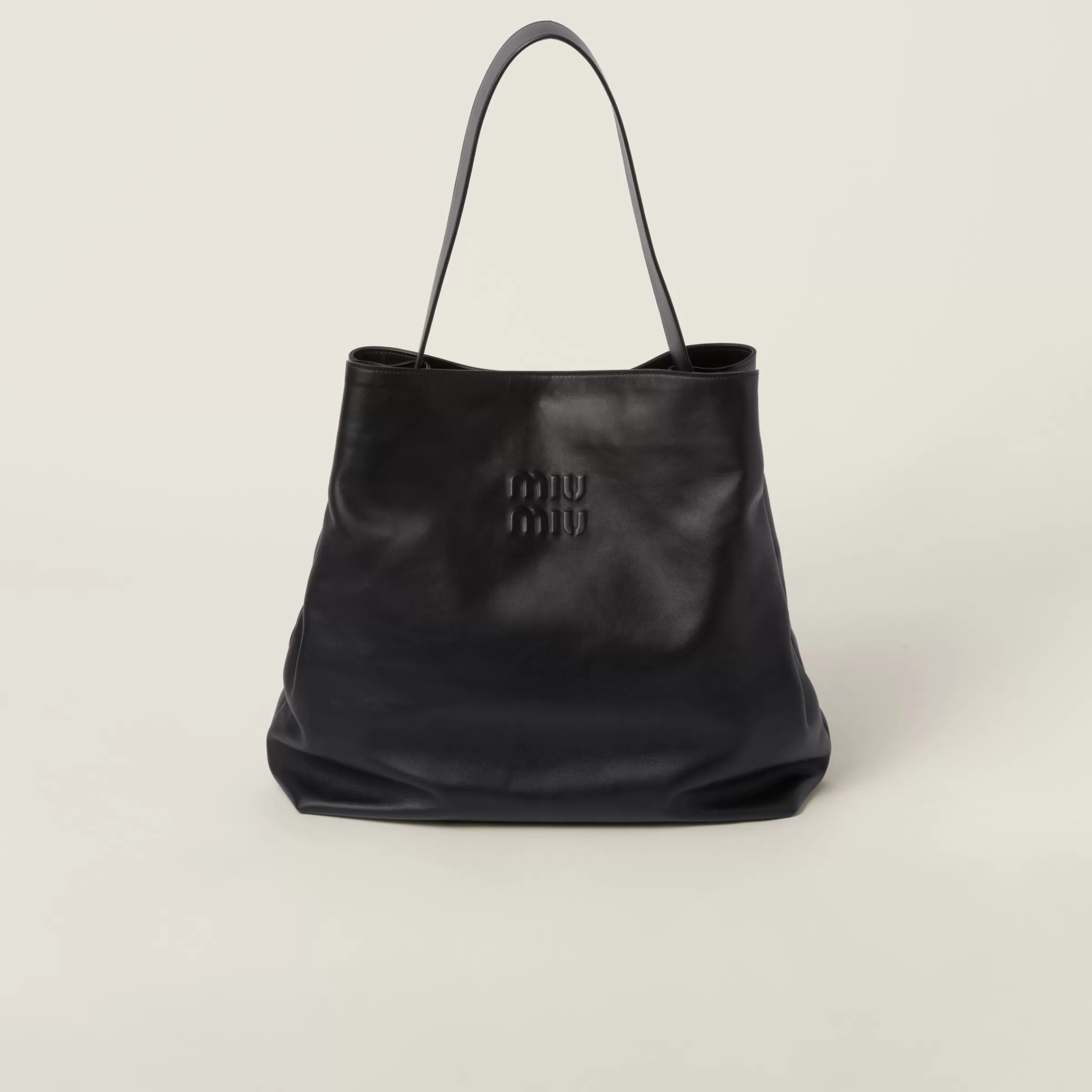Miu Miu Leather Hobo Bag |