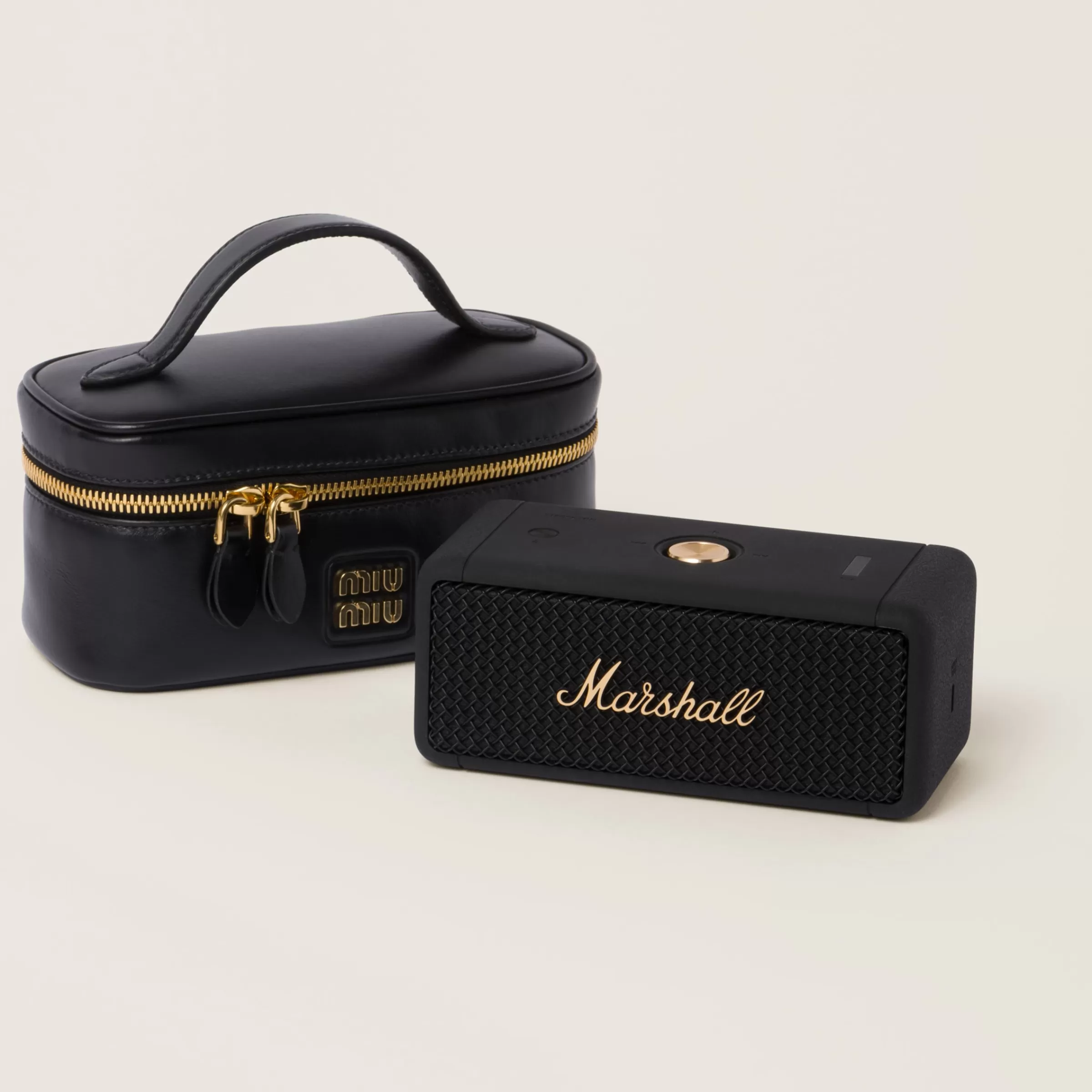 Miu Miu Marshall X Speaker With Leather Case |