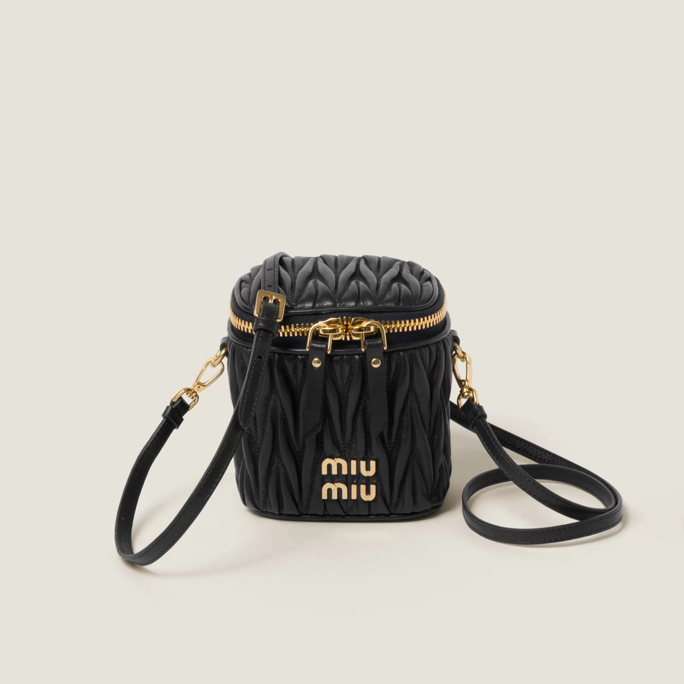 Miu Miu Matelassé Nappa Leather Micro Bag |