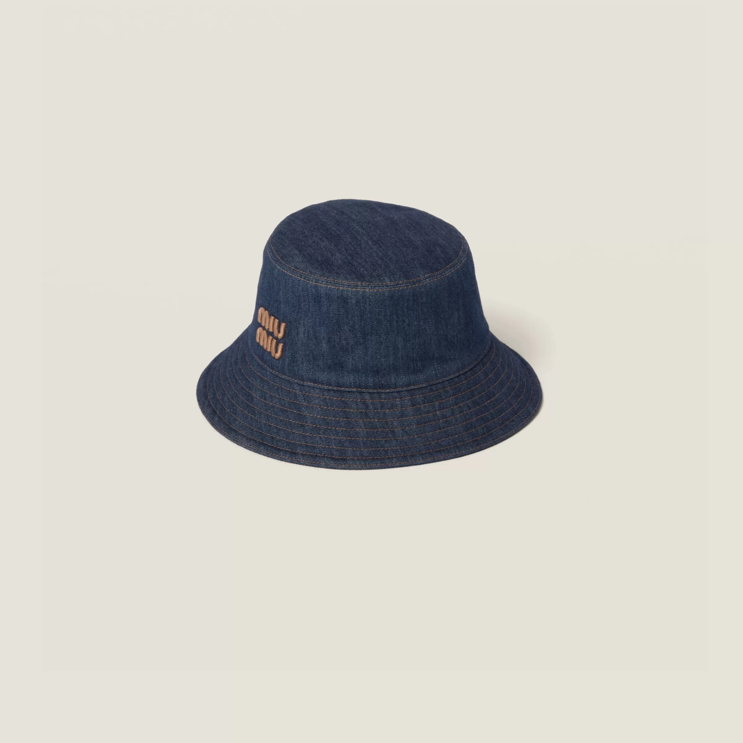 Miu Miu Denim Bucket Hat |