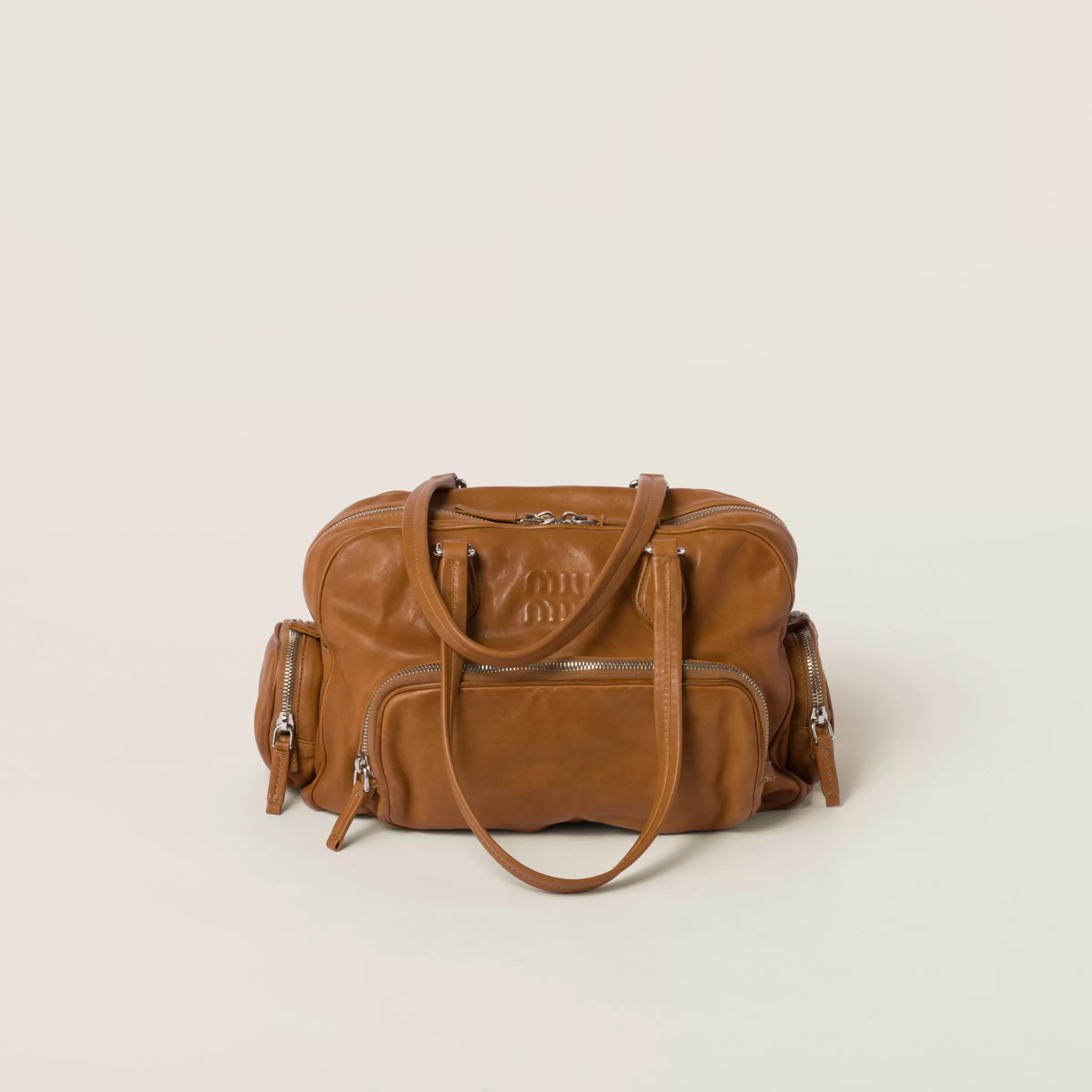 Miu Miu Nappa Leather Top-handle Bag |