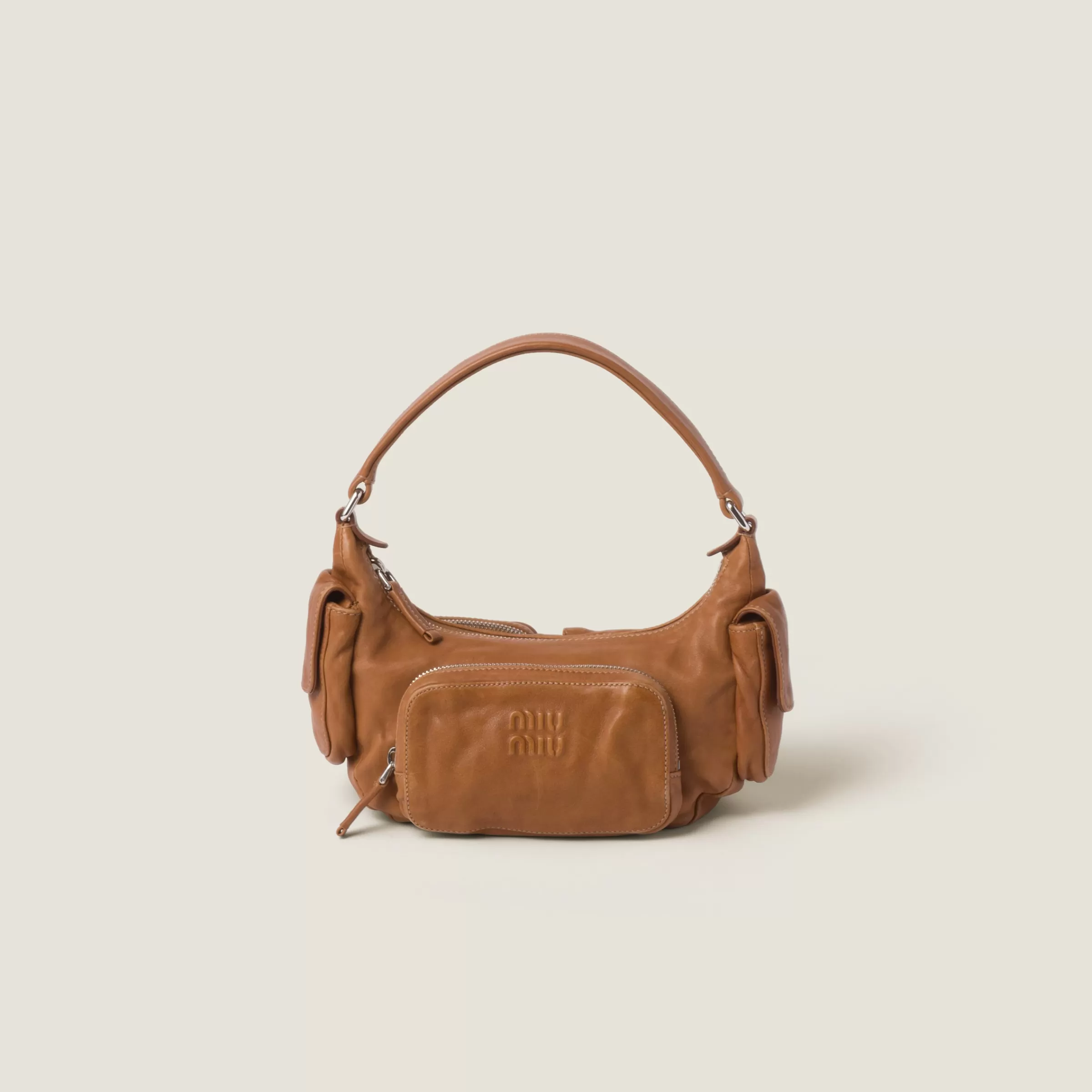 Miu Miu Pocket Nappa Leather Bag |