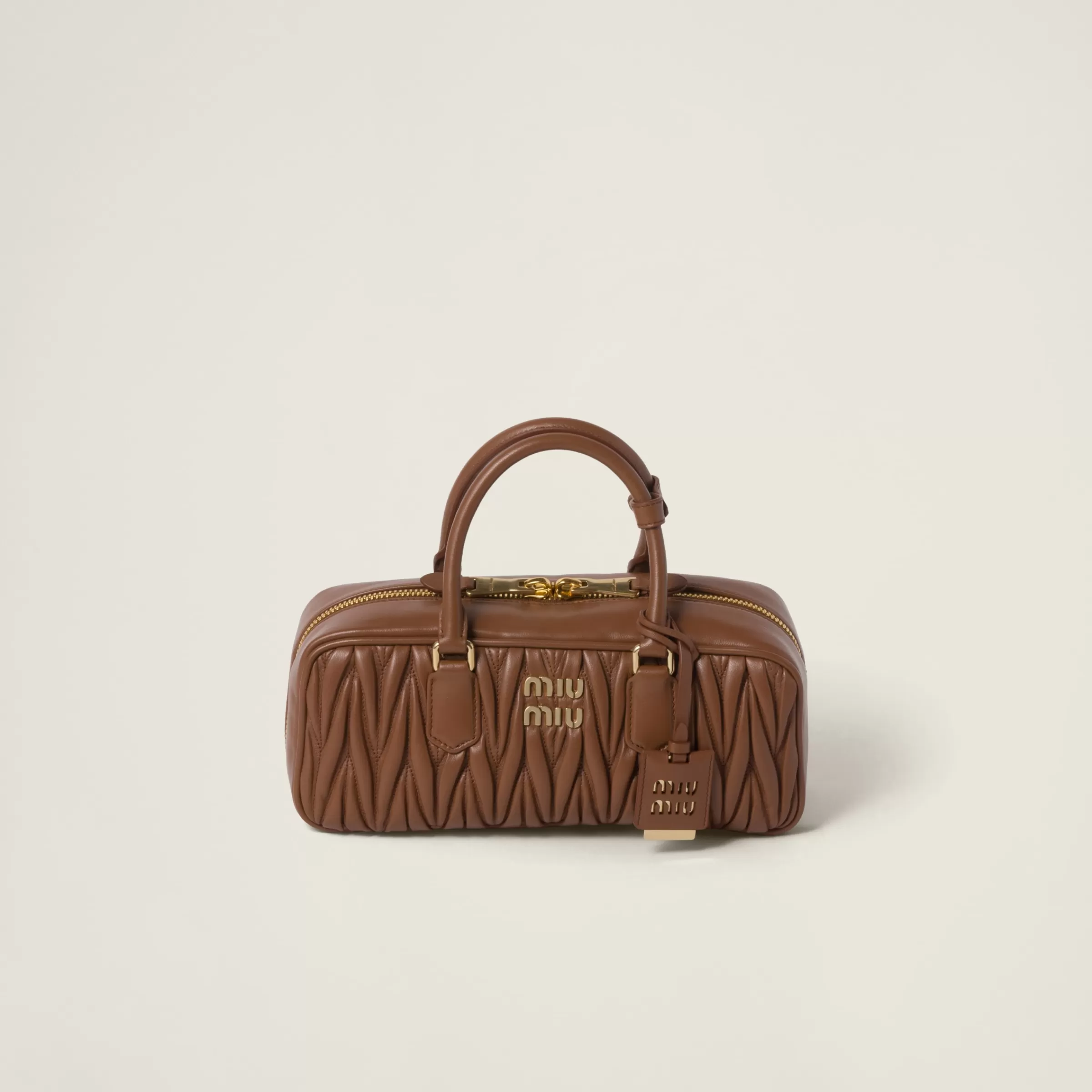 Miu Miu Arcadie Matelassé Nappa Leather Bag |