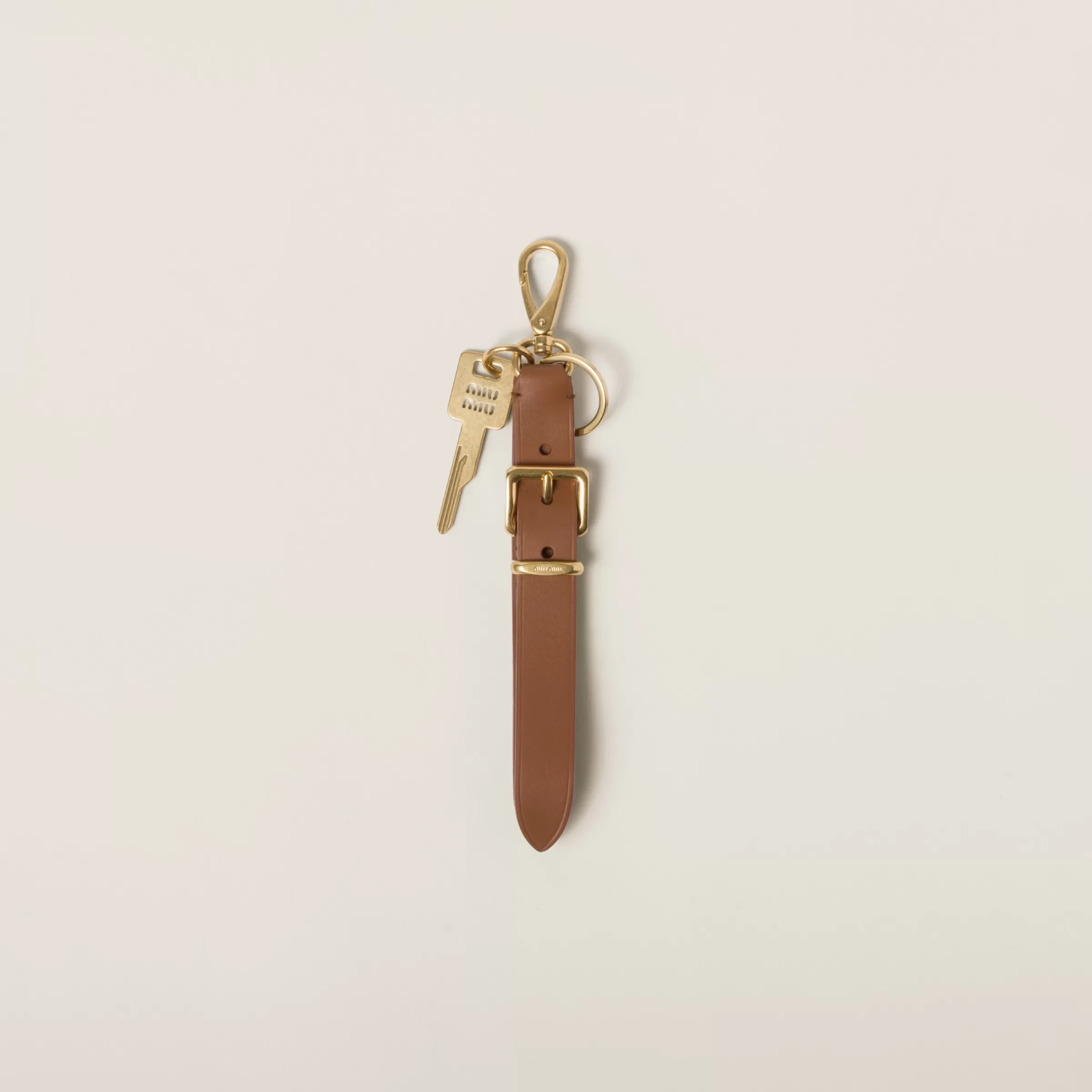 Miu Miu Leather Key Ring |