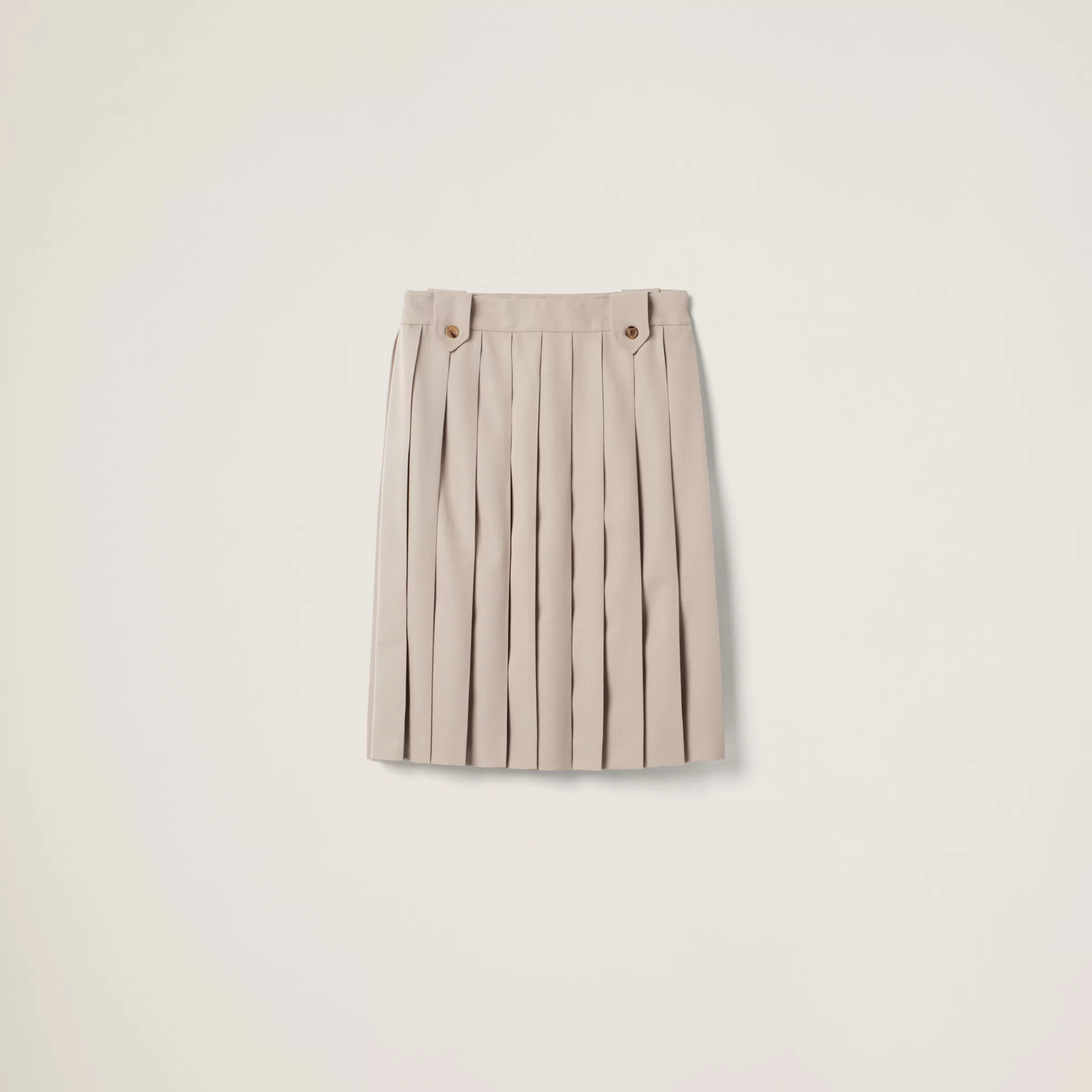 Miu Miu Gabardine Skirt |