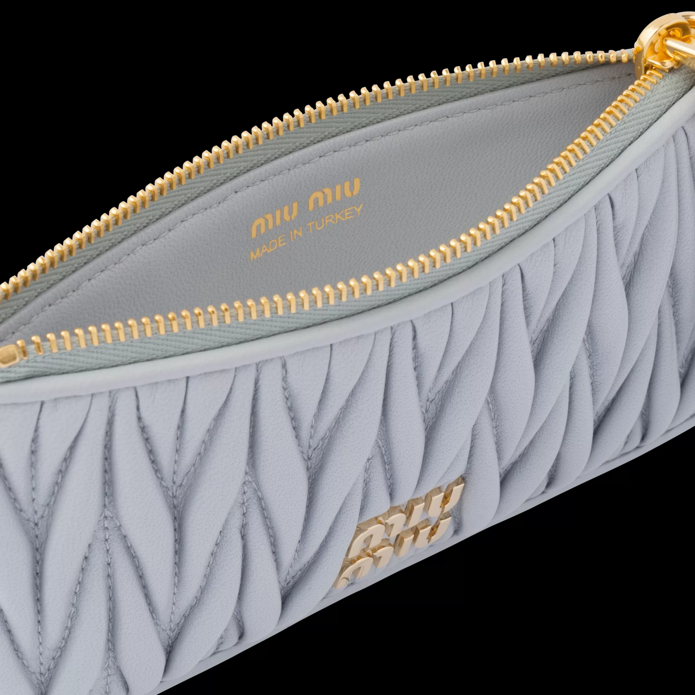 Miu Miu Matelassé Nappa Leather Envelope Wallet |