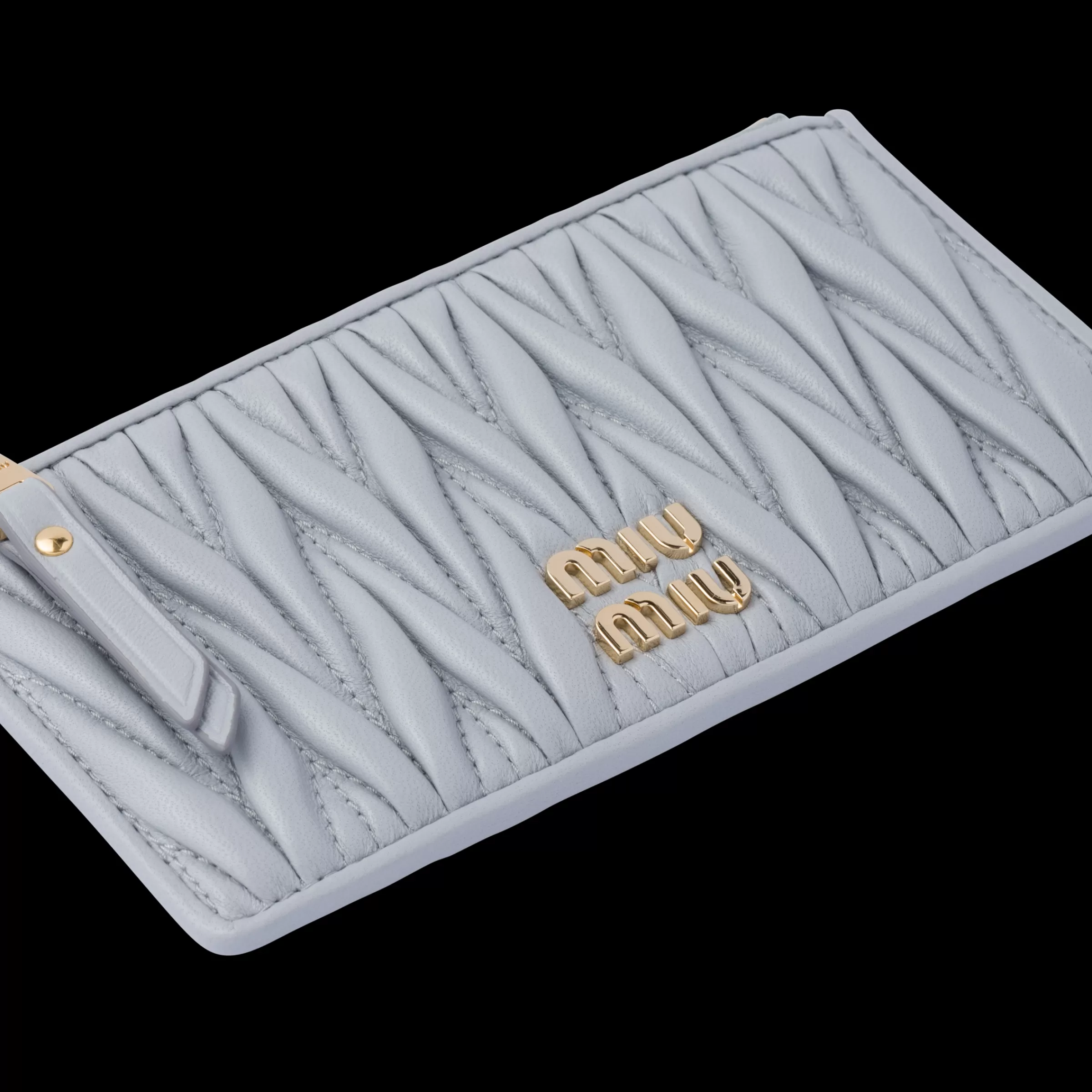 Miu Miu Matelassé Nappa Leather Envelope Wallet |