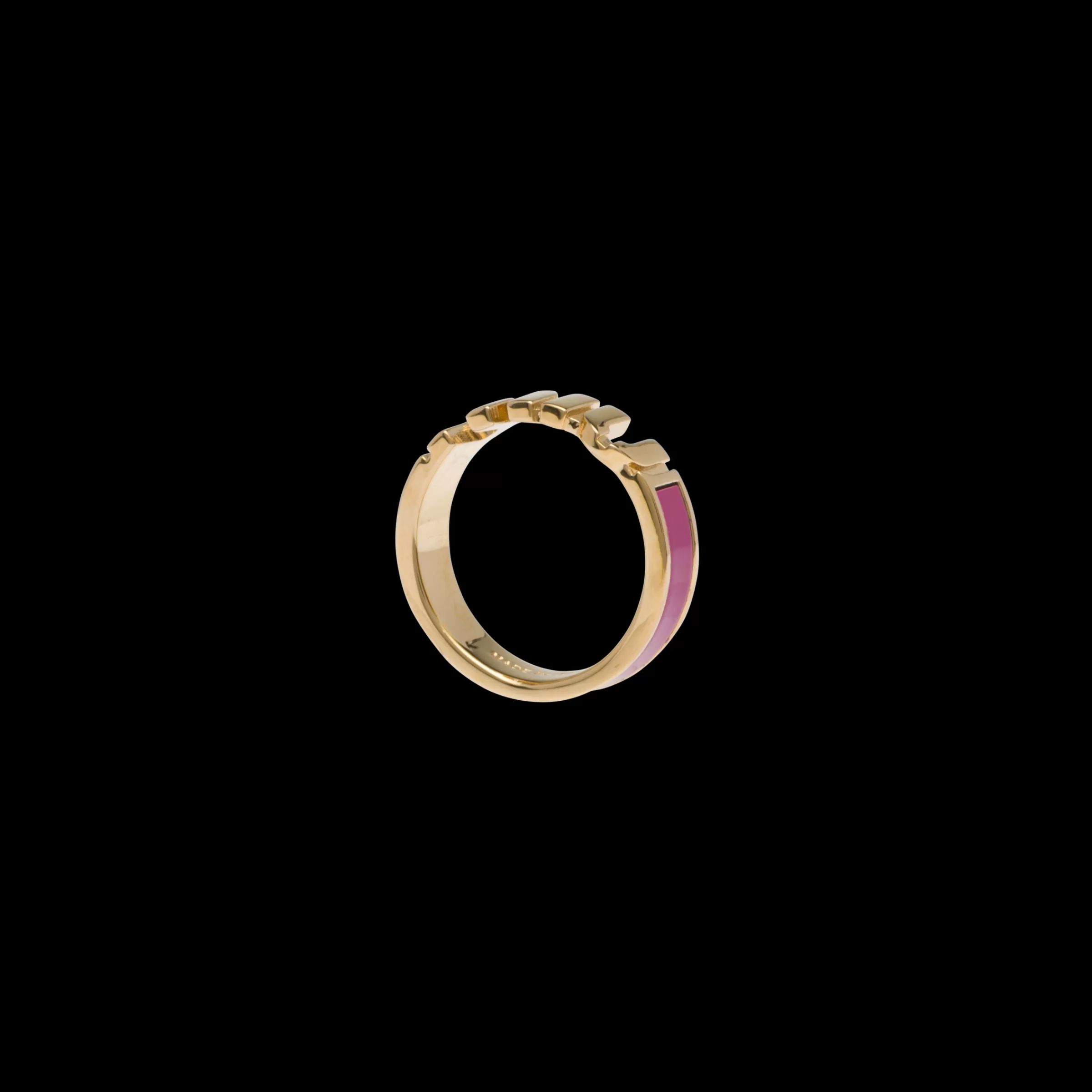 Miu Miu Enameled Metal Ring |