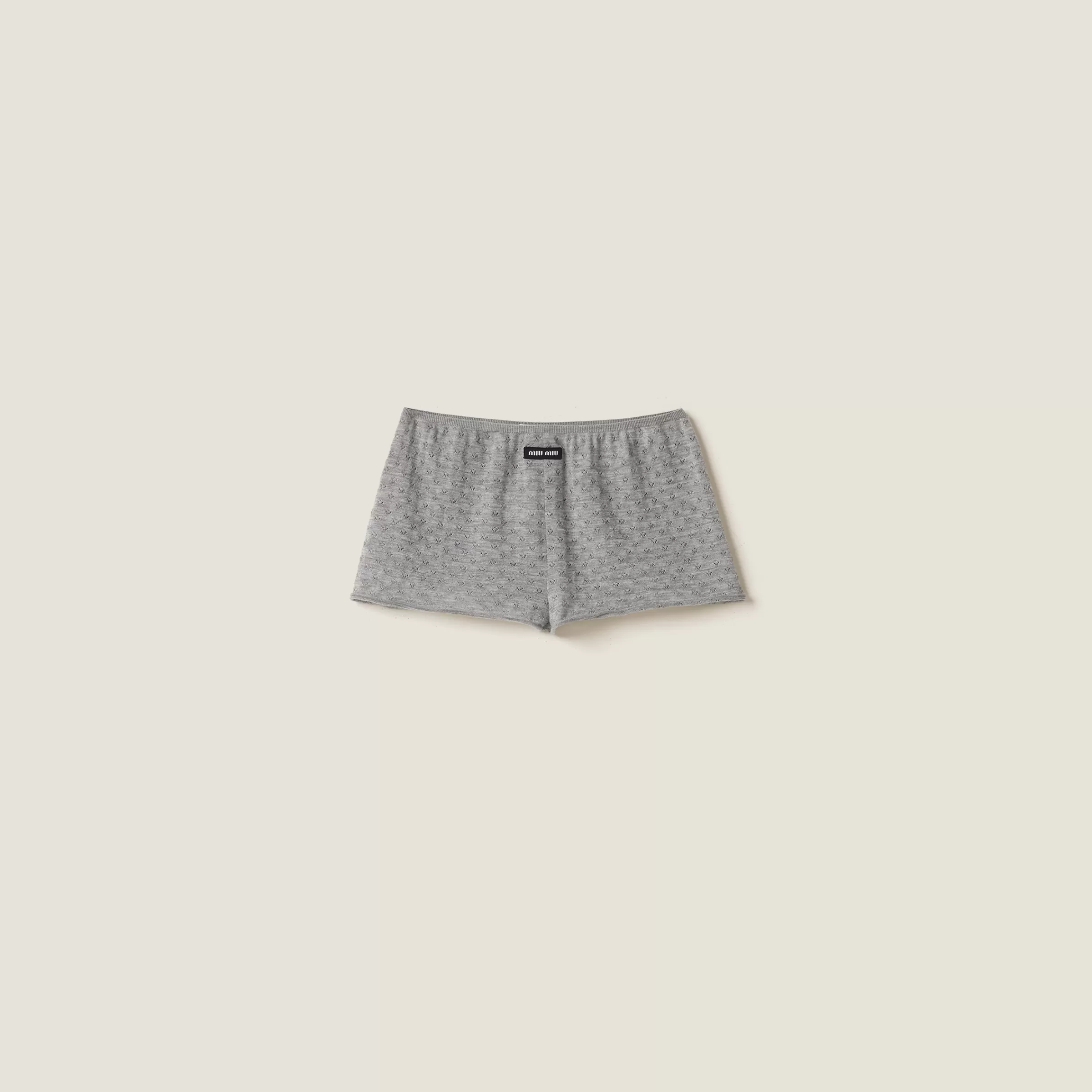 Miu Miu Cashmere And Silk Shorts |