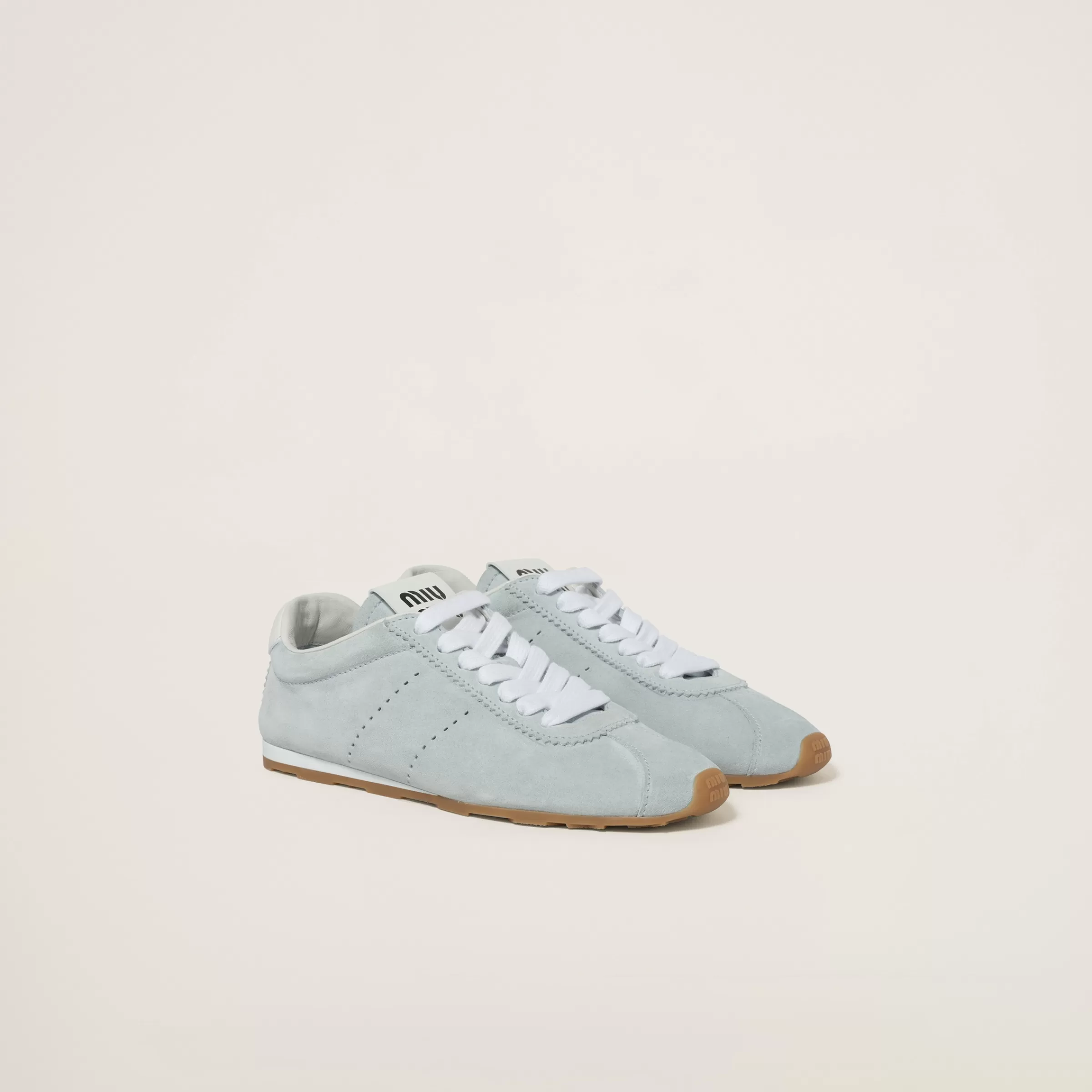 Miu Miu Suede Sneakers |