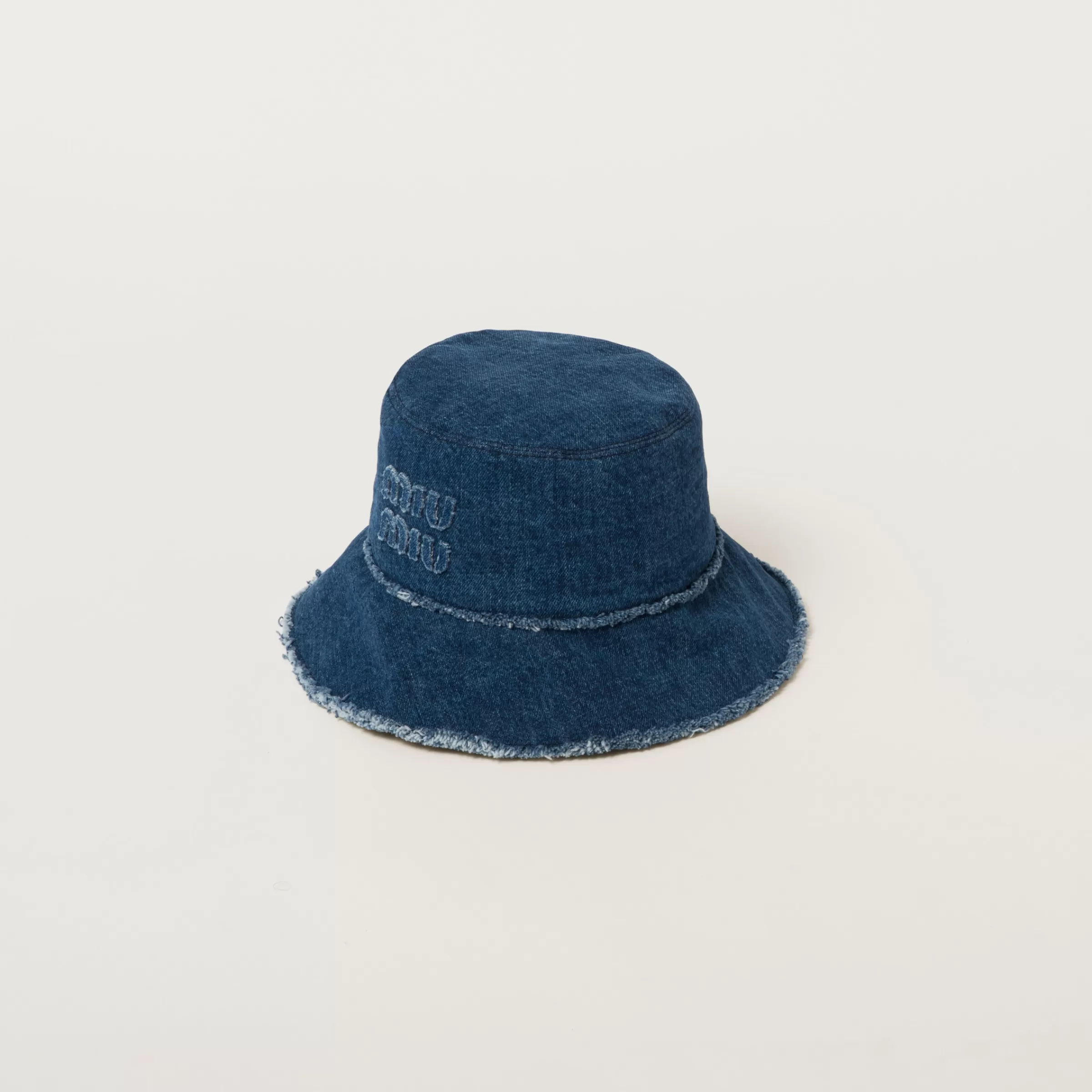 Miu Miu Denim Bucket Hat |