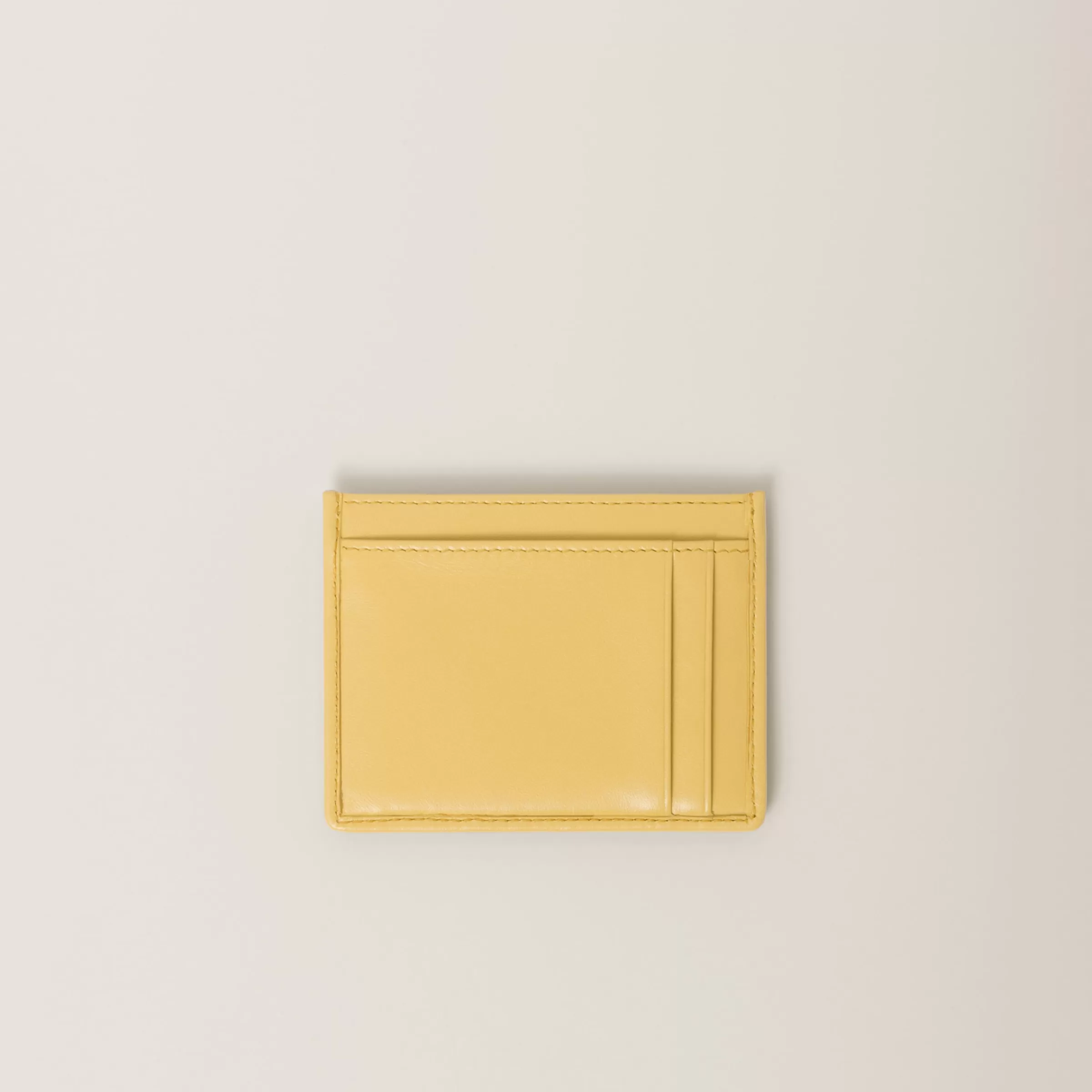 Miu Miu Matelassé Nappa Leather Card Holder |