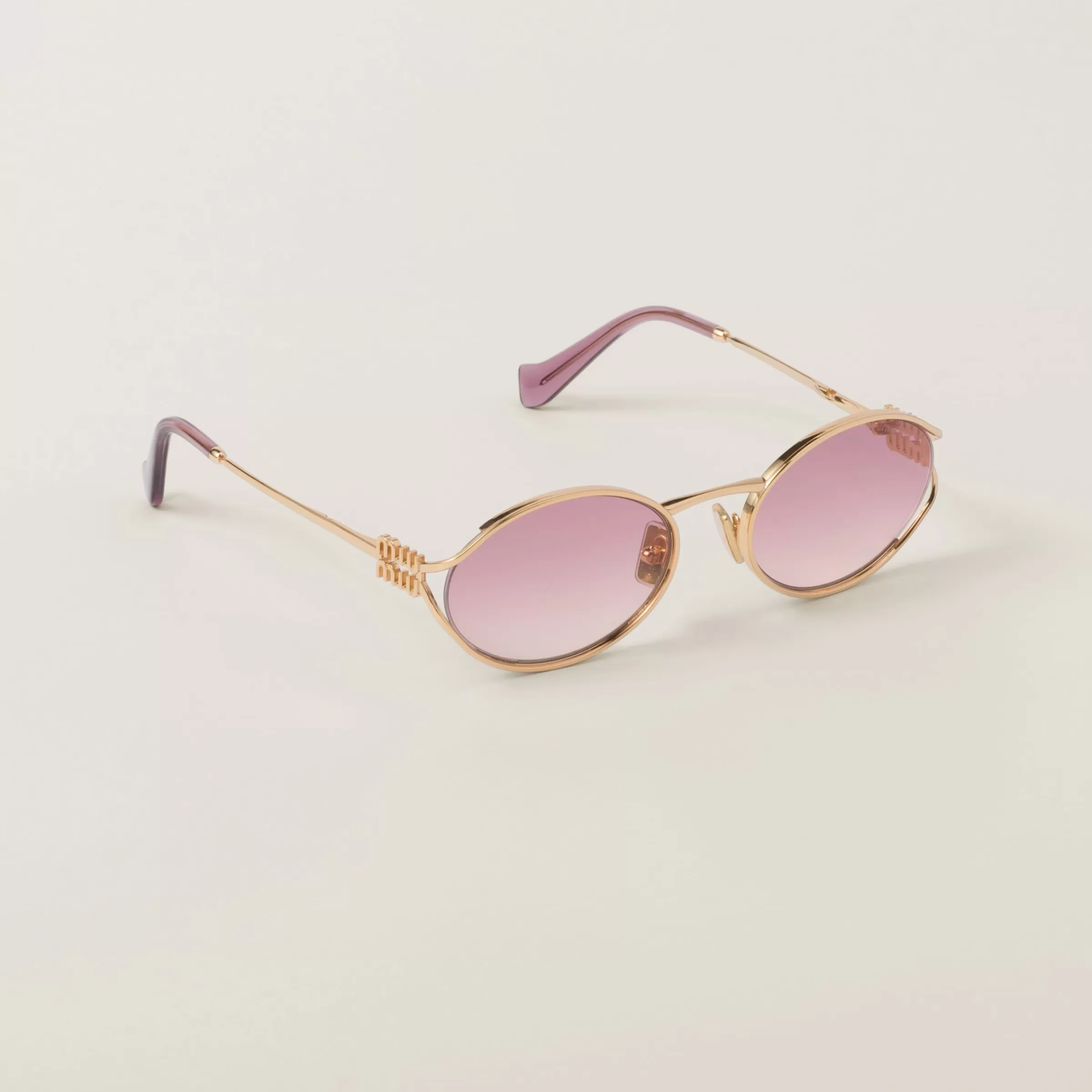 Miu Miu Logo Sunglasses |