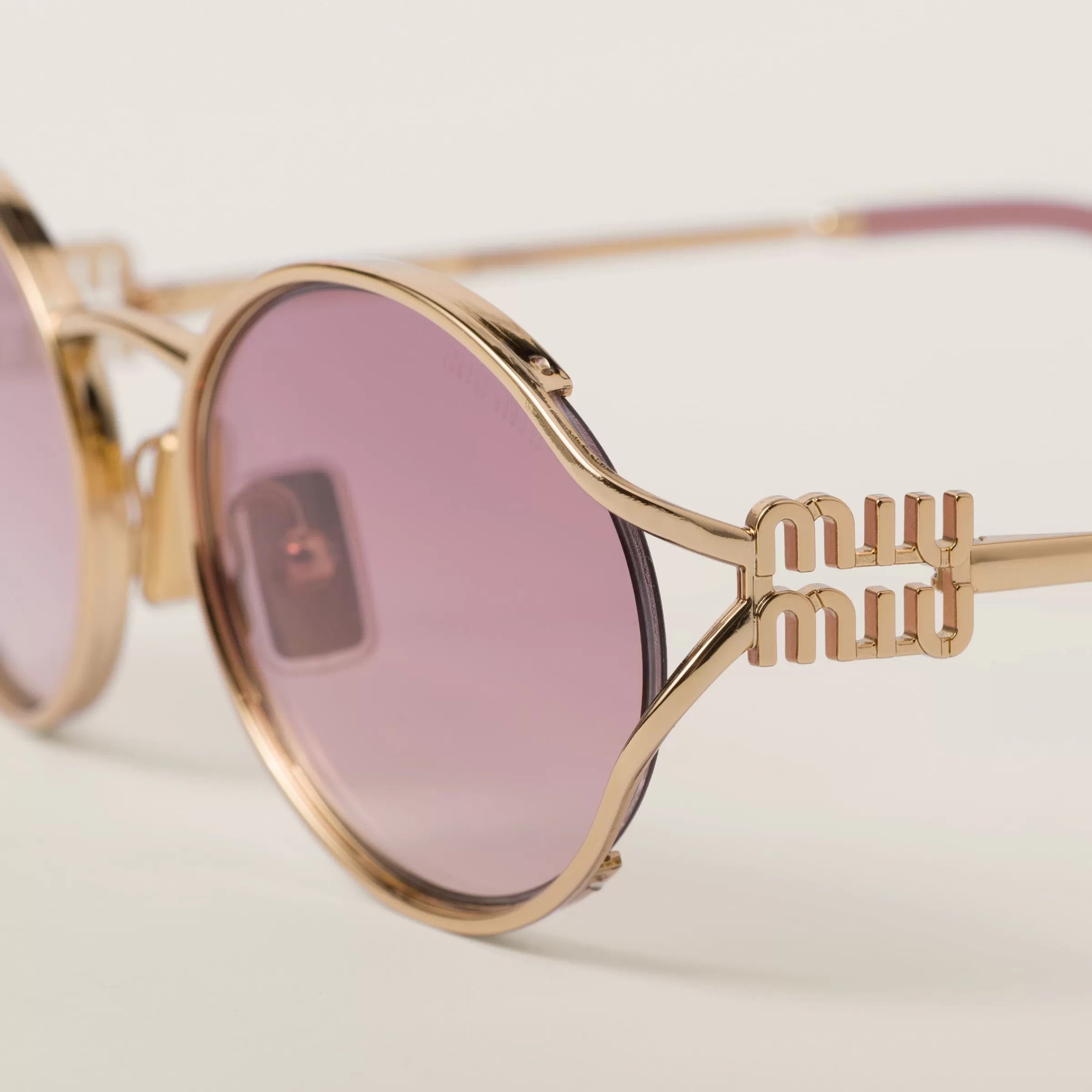 Miu Miu Logo Sunglasses |