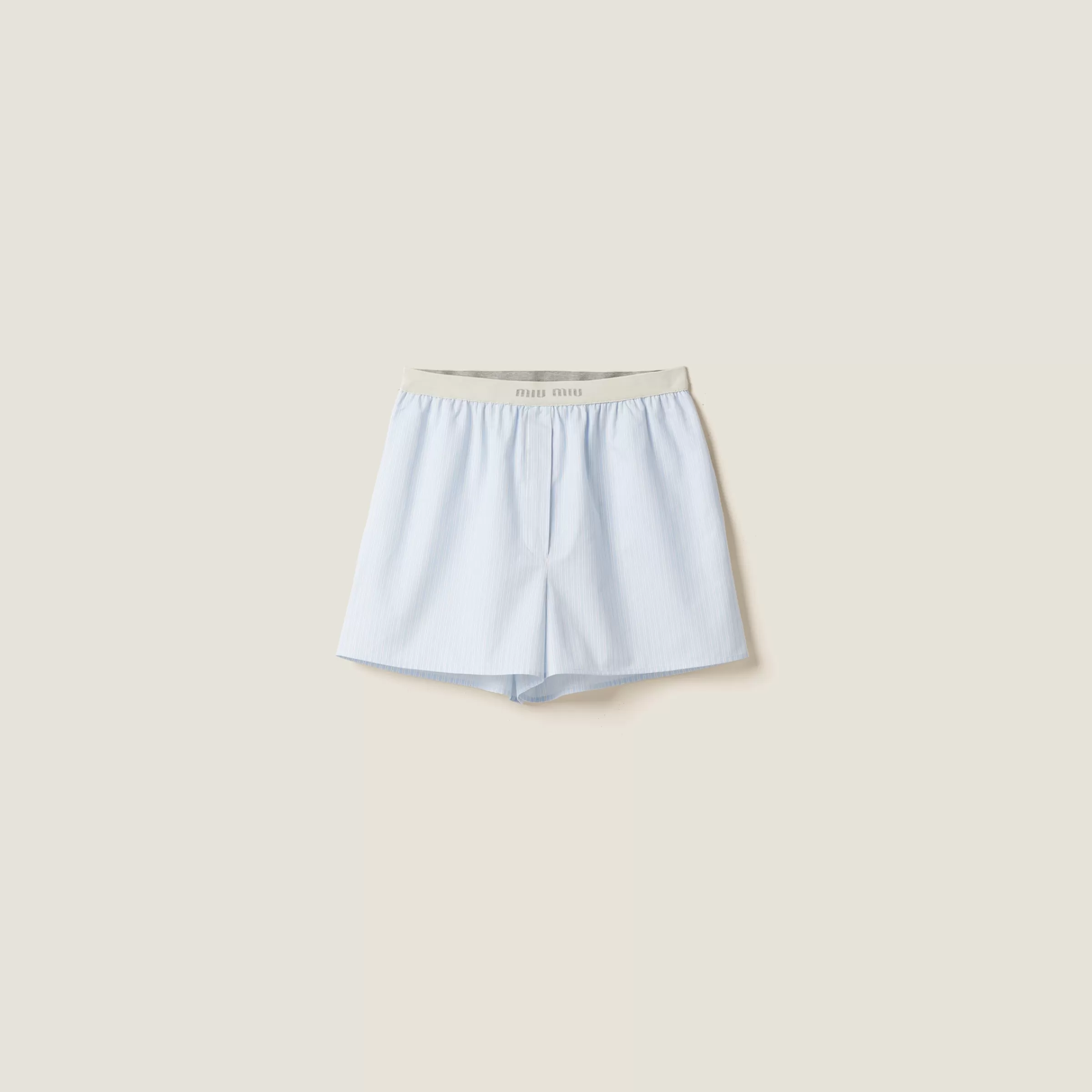 Miu Miu Striped Boxer Shorts |